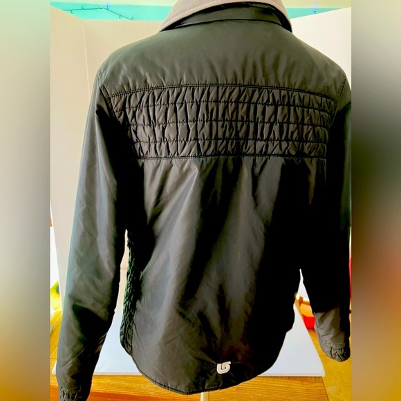 Women’s Thin SkiJacket/Coat, Black/Gray, Large; Full Front Zipper, Burton - Picture 4 of 11